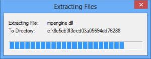 MSE update Offline extracting file