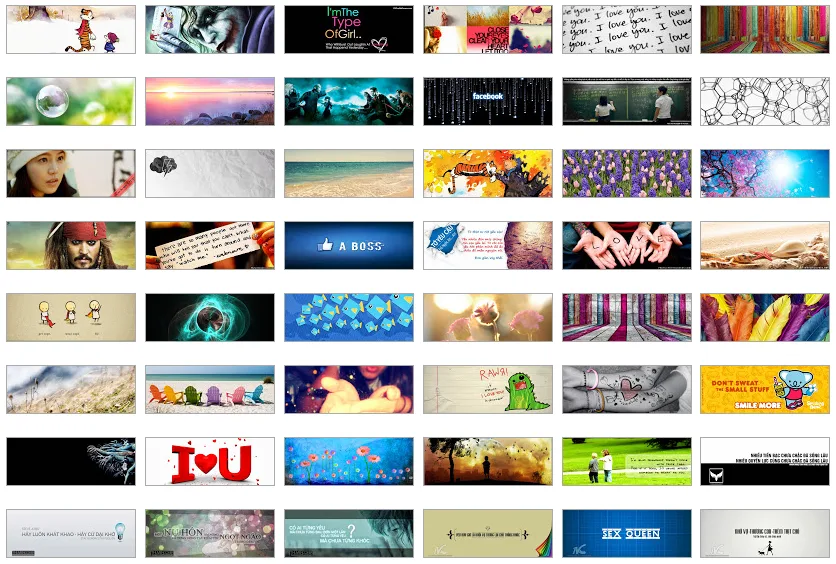Tổng hợp ảnh bìa facebook đẹp không đụng hàng (fb cover photo)